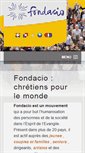 Mobile Screenshot of fondacio.be
